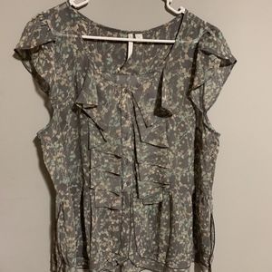 Lauren Conrad Ruffled Tank Blouse